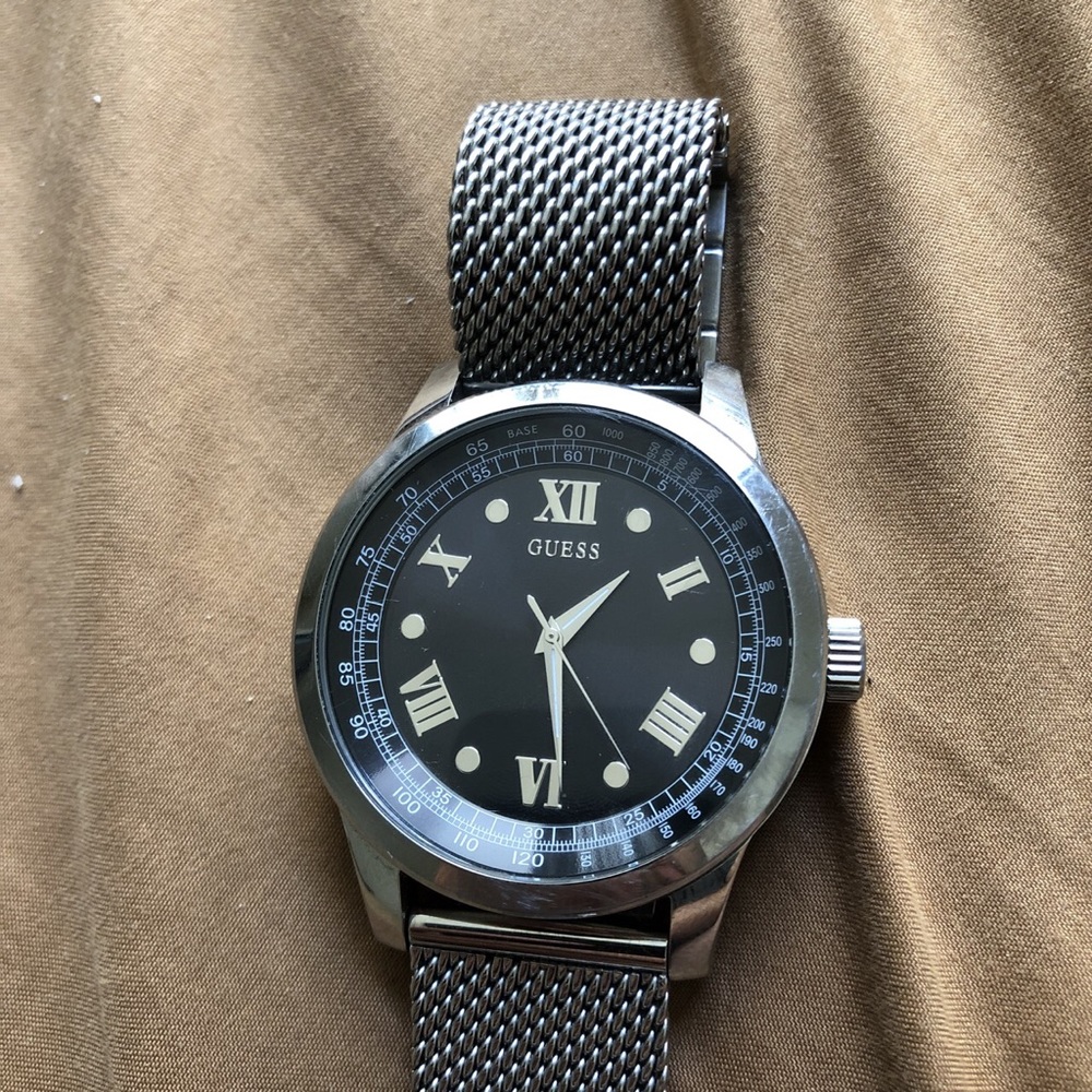 Men’s guess Watch with mesh band